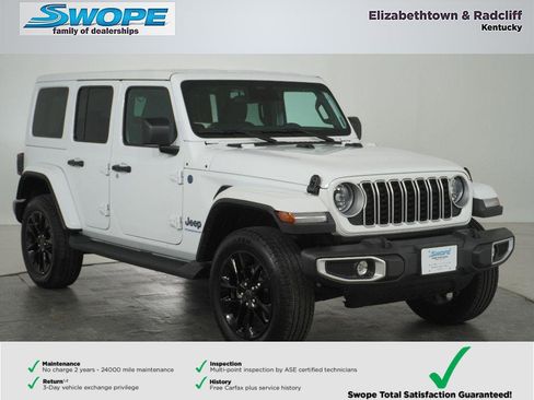 Used 2025 Jeep Wrangler Sahara 4xe AWD/4WD image 1