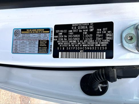 Used 2022 Kia Telluride SX w/ SX Prestige Package AWD/4WD image 35