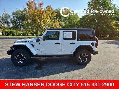 Used 2023 Jeep Wrangler Unlimited Rubicon 4xe w/ Steel Bumper Group