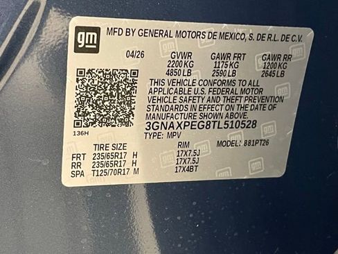 New 2026 Chevrolet Equinox LT AWD/4WD image 18