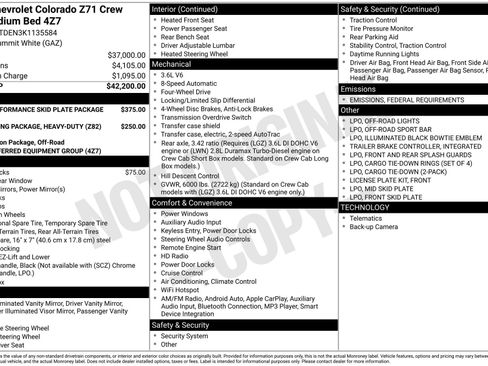 Used 2019 Chevrolet Colorado Z71 image 3