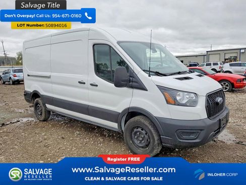 Used 2024 Ford Transit 250 148 Medium Roof w/ Load Area Protection Package RWD image 5