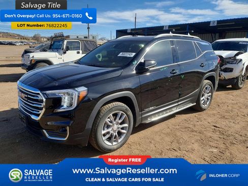 Used 2024 GMC Terrain SLT w/ LPO, 'HIT The Road' Package image 1