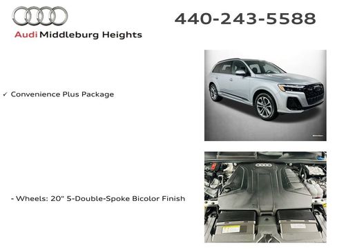 Certified 2025 Audi Q7 2.0T Premium w/ Convenience Plus Package AWD/4WD image 10