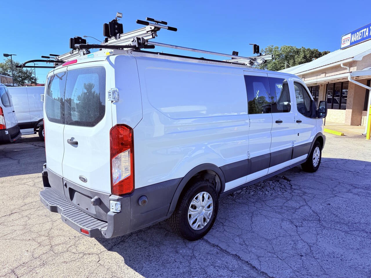 Used 2018 Ford Transit 350 148 Low Roof w/ Exterior Upgrade Package RWD image 1