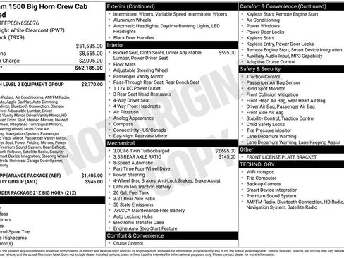 Used 2025 RAM 1500 Big Horn image 47