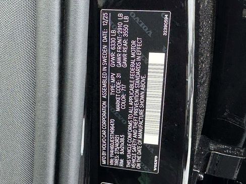 New 2026 Volvo XC90 T8 Plus w/ Protection Package Premier image 26