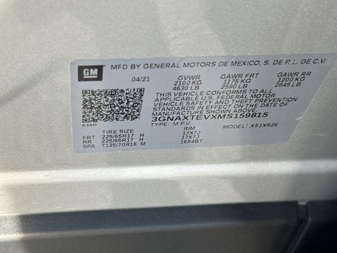 Certified 2021 Chevrolet Equinox LT w/ Driver Convenience Package image 33