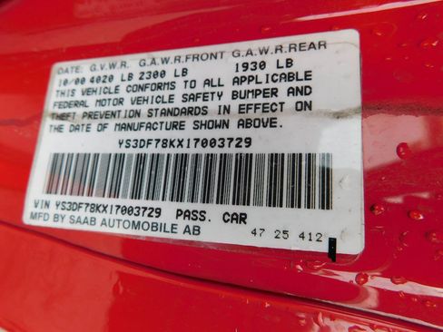 Used 2001 Saab 9-3 SE FWD image 31