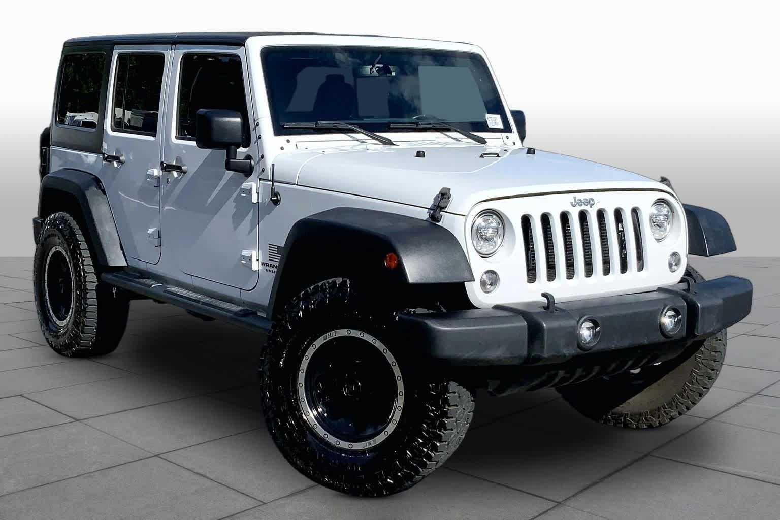 Used 2017 Jeep Wrangler Unlimited Sport w/ Quick Order Package 24S AWD/4WD image 3