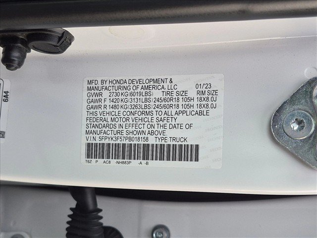 Used 2023 Honda Ridgeline RTL image 25