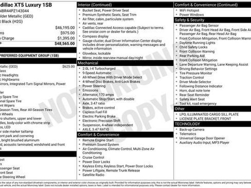 Certified 2023 Cadillac XT5 Luxury image 34