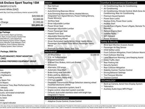 New 2026 Buick Enclave Sport Touring image 14