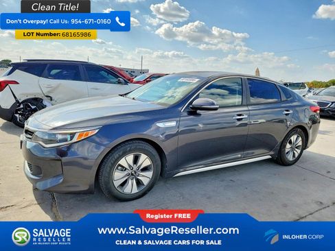 Used 2017 Kia Optima Premium w/ Hybrid Convenience Package FWD image 1