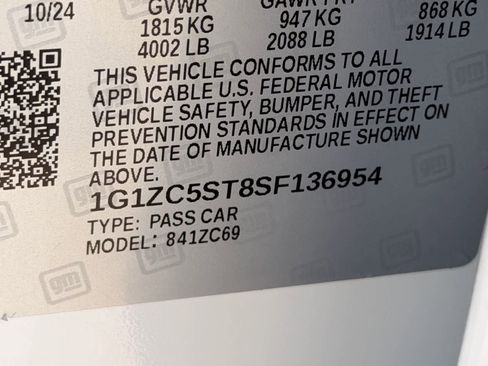 Used 2025 Chevrolet Malibu LS image 36