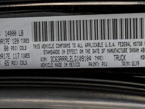 Used 2020 RAM 3500 Limited AWD/4WD image 64