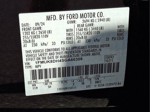 Used 2025 Ford Explorer Active w/ Active Comfort Package AWD/4WD image 24
