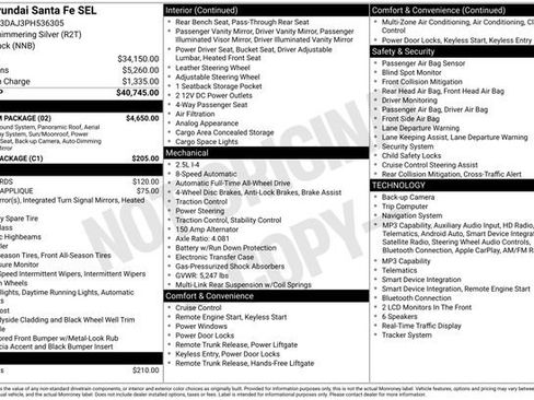 Used 2023 Hyundai Santa Fe SEL w/ Premium Package AWD/4WD image 10
