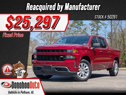 Used 2021 Chevrolet Silverado 1500 Custom RWD image 1