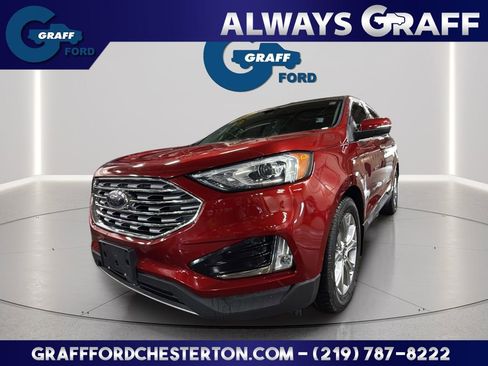 Used 2019 Ford Edge Titanium w/ Cold Weather Package AWD/4WD image 1