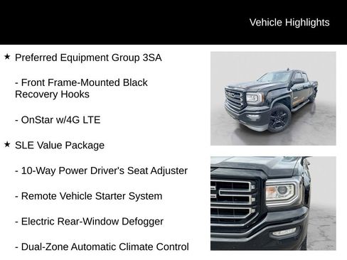 Used 2017 GMC Sierra 1500 SLE w/ SLE Value Package AWD/4WD image 12