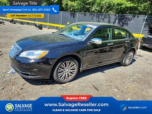 Used 2013 Chrysler 200 Limited w/ Sun/Sound Group FWD image 1