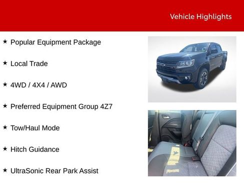Used 2021 Chevrolet Colorado Z71 AWD/4WD image 9