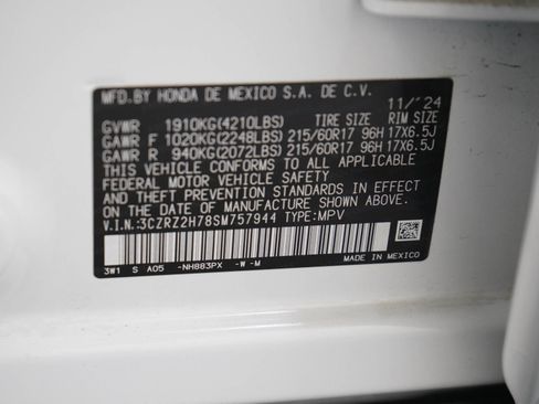 Used 2025 Honda HR-V EX-L image 28