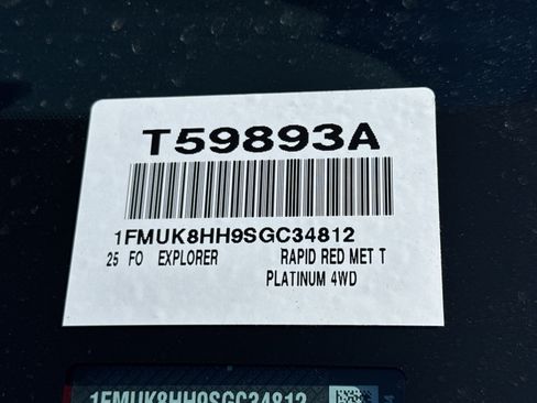 Used 2025 Ford Explorer Platinum w/ LUX Leather Package image 41