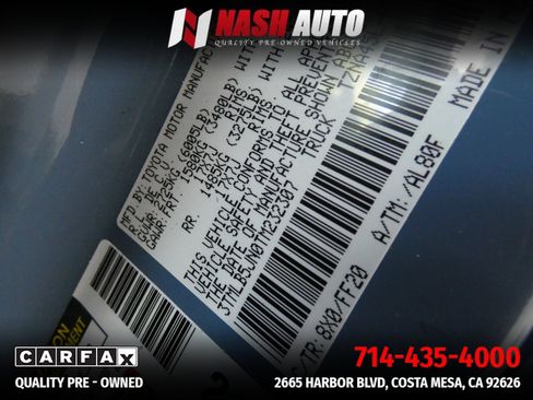 Used 2026 Toyota Tacoma SR5 AWD/4WD image 80