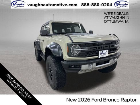 New 2026 Ford Bronco Raptor AWD/4WD image 1