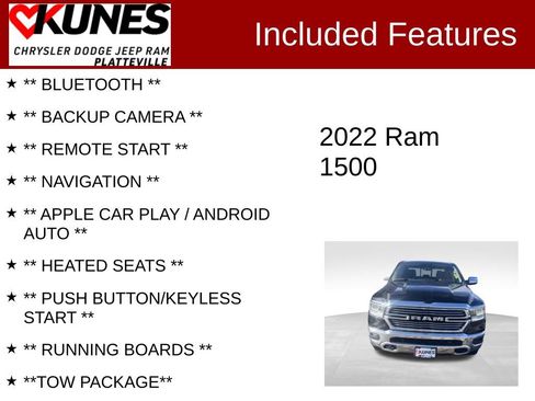 Used 2022 RAM 1500 Laramie image 2