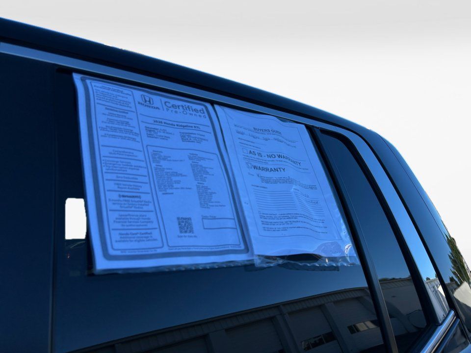 Certified 2026 Honda Ridgeline RTL image 33