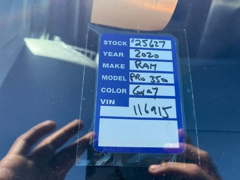 Used 2020 RAM ProMaster 3500 image 17