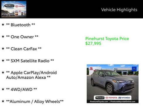 Used 2025 Toyota Corolla Cross AWD Hybrid image 7