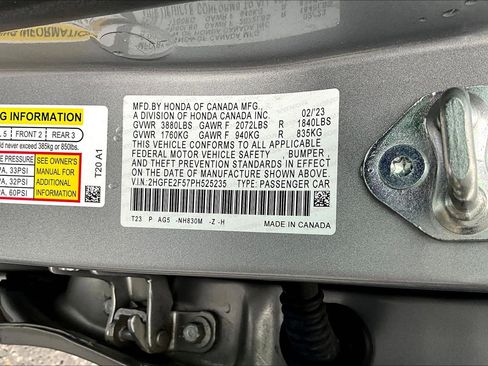 Used 2023 Honda Civic Sport image 33