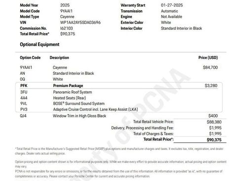 Used 2025 Porsche Cayenne image 6