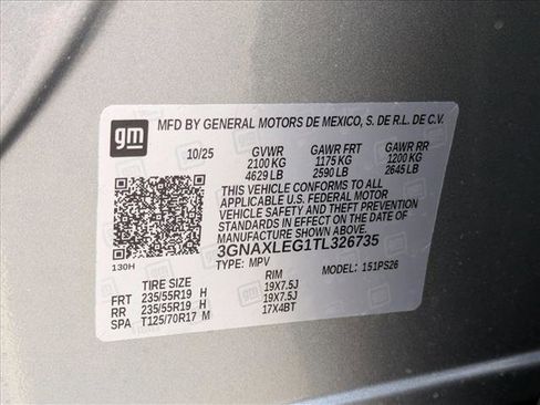 New 2026 Chevrolet Equinox RS image 17