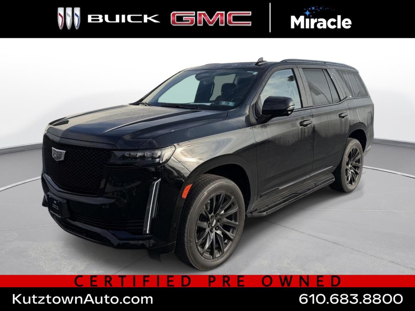 Certified 2024 Cadillac Escalade Sport w/ LPO, ONYX Package AWD/4WD image 1