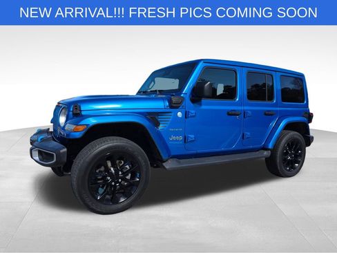 Used 2022 Jeep Wrangler Unlimited Sahara 4xe w/ Cold Weather Group image 2
