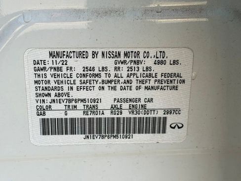 Used 2023 INFINITI Q50 Luxe image 23