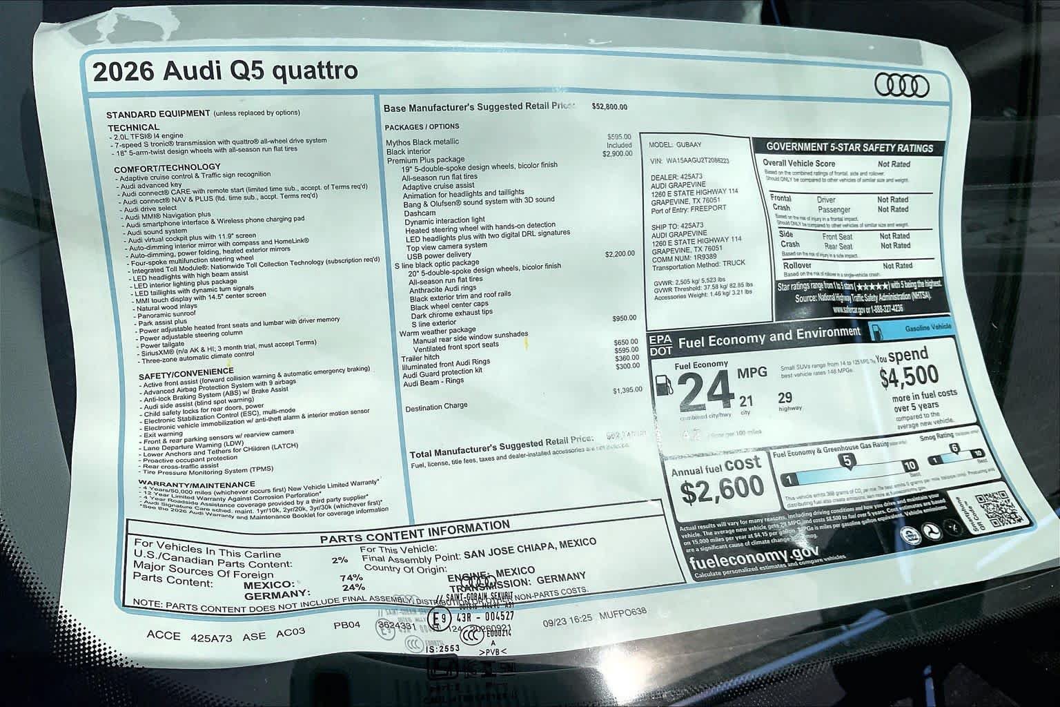 New 2026 Audi Q5 Premium Plus AWD/4WD image 19