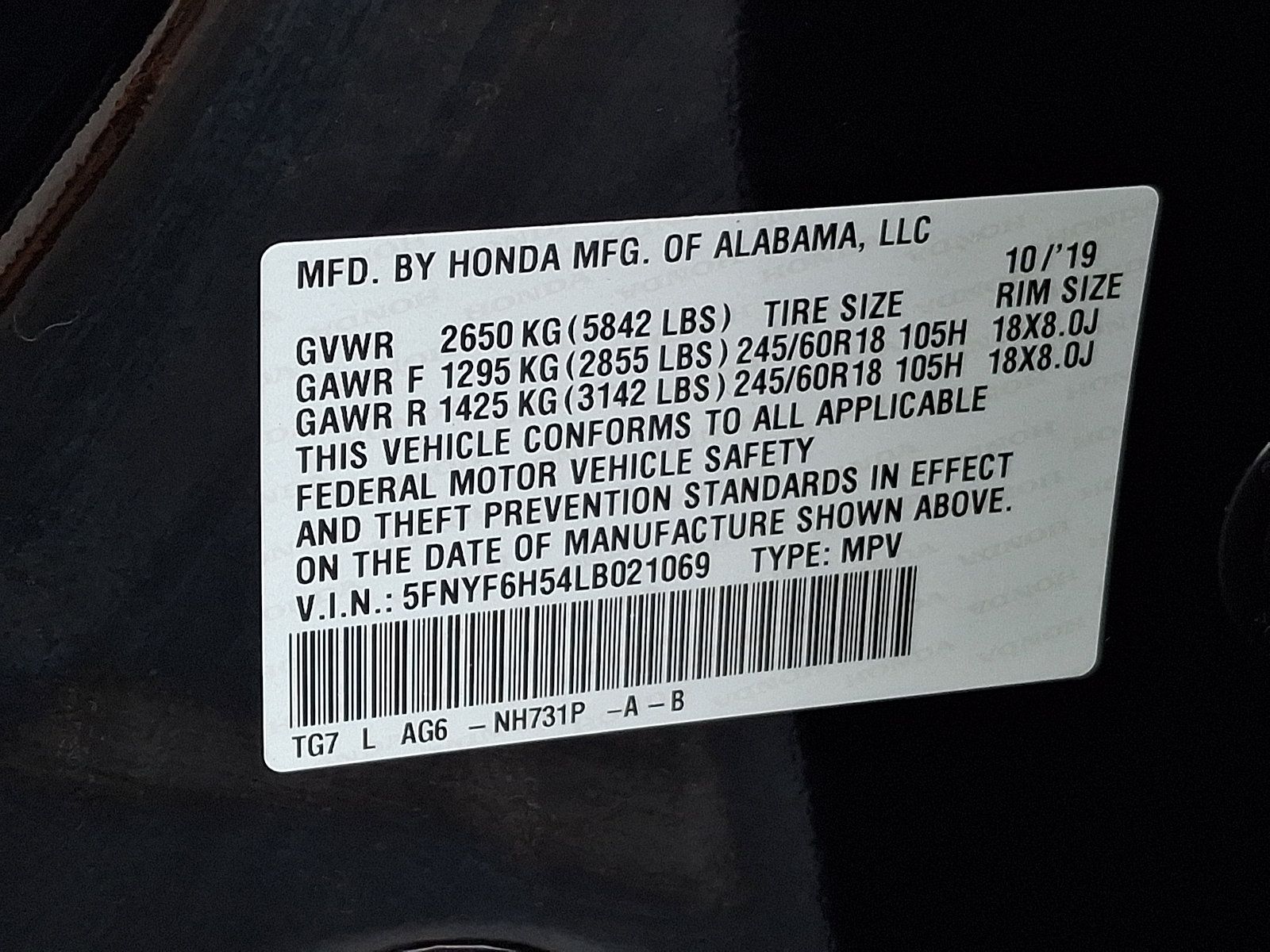Used 2020 Honda Pilot EX-L image 31