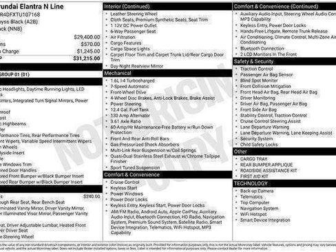 New 2026 Hyundai Elantra N Line image 26