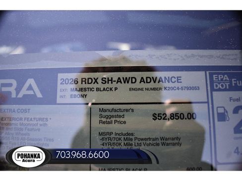 New 2026 Acura RDX SH-AWD w/ Advance Package image 40