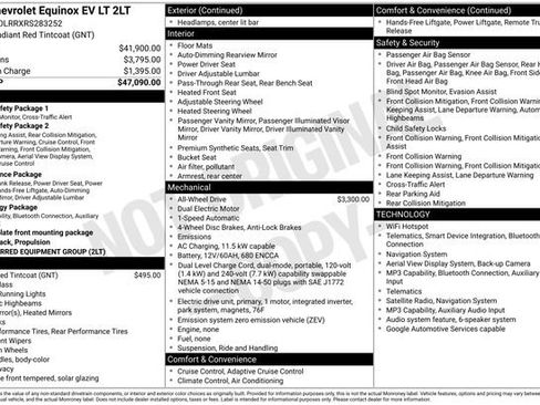 Used 2024 Chevrolet Equinox EV LT AWD/4WD image 40