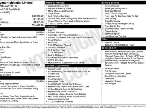 Used 2022 Toyota Highlander Limited image 9