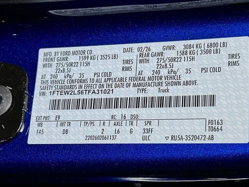 New 2026 Ford F150 STX w/ F-150 LOBO Package AWD/4WD image 18