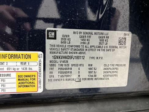 Used 2015 Chevrolet Traverse LT image 33