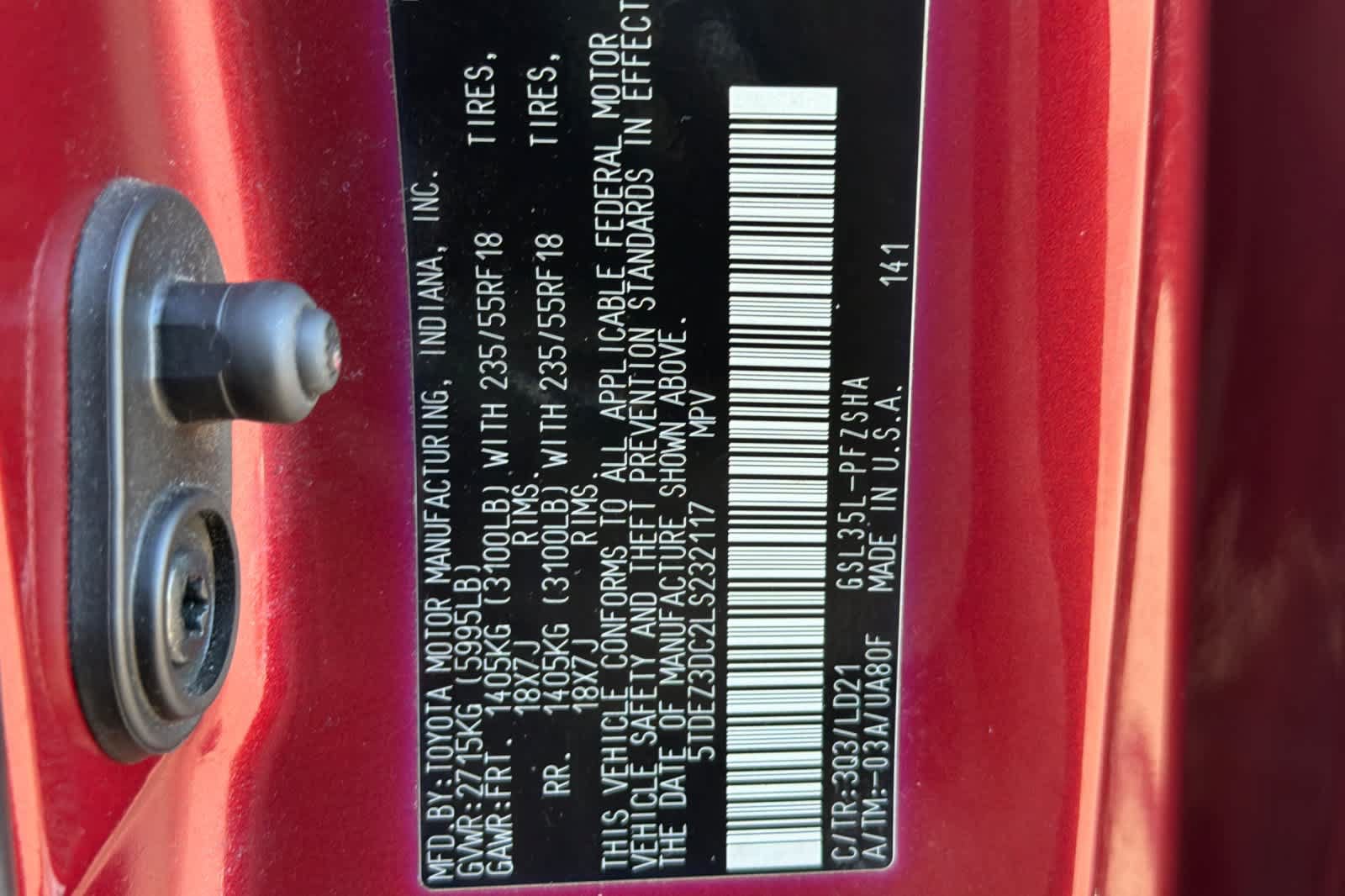 Used 2020 Toyota Sienna SE Premium AWD/4WD image 31
